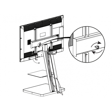 Стойка для ТВ Sonorous PL 7604